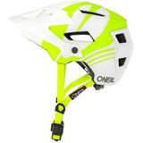 Casca Bicicleta MTB O'Neal Defender NOVA, alb-neon-galben L/XL