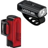 Far Bicicleta Fata HECTO DRIVE 500XL /  STRIP DRIVE 300+ PA HECTINCLUDES SILICONE RUBBER MOUNTING ST negru
