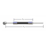 Manta bowden+cablu frana Saccon TWT4180140
