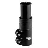 Adaptor ghidon reglabil aluminiu, 1.1/8", negru