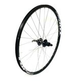 Roata Bicicleta Spate Remerx Top Disc, 26, 559x19, dubla simplu capsata, neagra, spite Sapim zinc