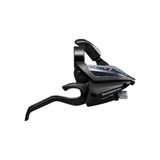 Maneta Schimbator-Frana Shimano 1.00 ST-EF500-8R, Dreapta 8 vit, cablu 2050mm, EZ-FIRE Plus, 2 degete, aluminiu, pt v-brake