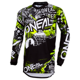 Bluza Ciclism O'Neal Element Youth Attack, Negru, galben