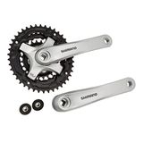 Angrenaj Bicicleta Shimano FC-TY501 42x34x24T 8/7/6S 175mm Argintiu