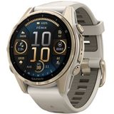 Ceas Garmin Fenix 8 Amoled Sapphire 43mm Auriu-Gri