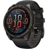 Ceas Garmin Fenix 8 Amoled Sapphire Titanium 47mm Carbon-Negru