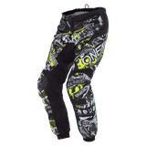 Pantaloni Lungi O'Neal Element Youth Attack , Negru, galben