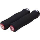 Mansoane Bicicleta Sram Locking Contour Foam 129mm Negre cu Clema Neagra Unica si Dop de Capat