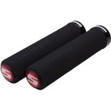 Mansoane Bicicleta Sram Locking Spuma, 129mm, clema simpla neagra, dopuri