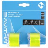 Set banda reflectorizanta M-Wave Snapwrap, neon