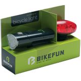 Lumini Bicicleta Set Bikefun Link set F+S 5+4 LED