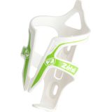 Suport Bidon Bicicleta Pulse Fiber Glass, alb-verde