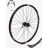 Roata Bicicleta Fata Crosser X6 32H 27.5 QR - Frana disc (6 suruburi) cu butuc Promax DB602EF - capsata