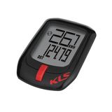 Kilometraj Bicicleta Kellys Direct, Wireless, negru-rosu