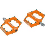 Pedale Bicicleta KLS FLAT 50, portocaliu