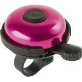 Sonerie Bicicleta aluminiu M-Wave "Rotary Action", 53mm, roz