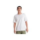 Tricou Ciclism Specialized/FJALLRAVEN Men's Cotton Pocket SS - Eggshell Alb M