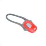 Lumini Bicicleta Semnalizare Bikeforce Flexo rosu include baterii