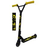 Trotineta Spartan Extrem Stunt, 100mm, negru-galben