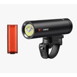 Set lumini far + stop Ravemen LS16 (CR800 & TR20) Negru