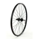 Roata Spate Crosser X6 32H 28 Caseta QR Frana disc (6 suruburi) cu Butuc Promax D602ER-6S Capsata