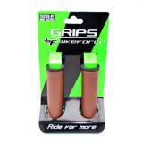 Mansoane BikeForce 128mm piele artificiala marou