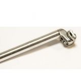 Tija Sa Fixa Promax Aluminiu 29.6mm 250 mm argintiu