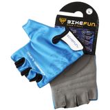 Manusi Bicicleta Scurte Copii Bikefun Basic, albastru S