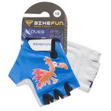 Manusi Bicicleta Scurte Copii Bikefun, albastru