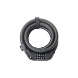 Incuietoare Cablu CONTEC PowerLoc Cifru 15mm/185cm Negru