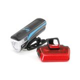 Far + stop CONTEC Speed Led 20lux negru-albastru