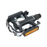 Pedale Bicicleta Contec CP-042 MTB/ATB aluminiu - Negru/Argintiu