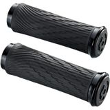 Mansoane Bicicleta Sram Grip Shift, integrat, 100mm, clema neagra si dop de capat