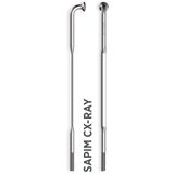 Spita Sapim D-LIGHT Inox 14G 268 mm J-Bend negru + Polyax cupru 14G 12mm negru