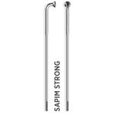 Spitt Sapim Strong Inox 14G 240mm J-Bend + Polyax cupru 14G 12mm argintiu