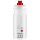 Bidon Elite Jet Clear Red Logo 550ml 550ml