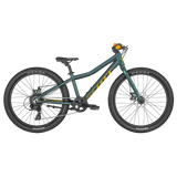 Bicicleta Junior Scott Scale 24 Rigid Verde-Portocaliu 2025