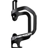 Suport Bidon Bicicleta MERIDA aluminiu, lateral alb/negru
