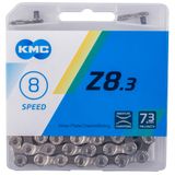 Lant Bicicleta KMC Z8.3, 7-8 viteze, gri