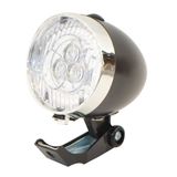 Far Bicicleta Fata BikeForce Classic negru 3 led