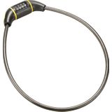 Antifurt Bicicleta Lacat Bikefun Riddle 2, cifru, 10x900 mm - L4045-10-900