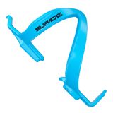 Suport Bidon Bicicleta Supacaz Fly Poly Plastic, albastru-neon