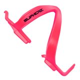 Suport Bidon Bicicleta Supacaz Fly Poly Plastic, roz-neon