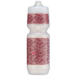 Bidon Apa Bicicleta Specialized Purist Fixy 26oz - Linear Stripe Clear rosu
