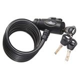 Antifurt Bicicleta Spiralat Merida Lock Keys, negru