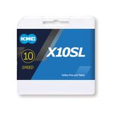 Lanţ KMC X10SL auriu 1/2x1/128 112L