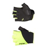 Manusi Bicicleta Scurte Northwave Fast, fluo negru