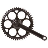 Angrenaj Pedalier SXT 44T Metal Negru (Patrat)