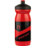 Bidon Apa Bicicleta Bikefun 600ml, rosu