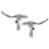 Manete Frana Bicicleta aluminiu Promax, silver